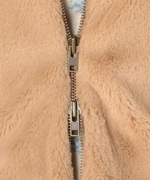 Another Edition（アナザーエディション）の「フェイクボアZIP BZ（ブルゾン・レディース・ベージュ・FREE）」の11枚目の写真