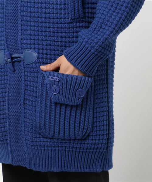 ✨極美品✨ Bark バーク ウール ダッフル ワッフル フード トグル L