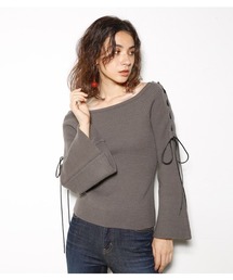 SLY | SHOULDER LACE MG TOPS(ニット/セーター)