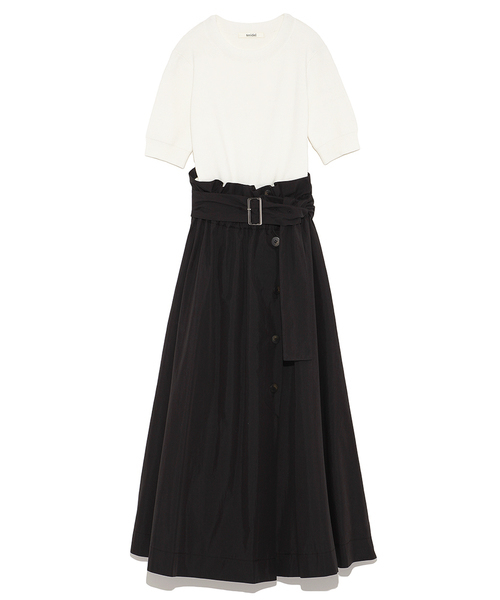 Snidel スナイデル の トレンチスカートドッキングワンピース ワンピース Wear