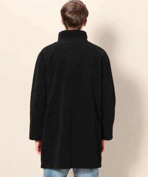 BEAUTY&YOUTH UNITED ARROWS（ビューティーアンドユースユナイテッドアローズ）の「BY ボア レイズドネック コート ◆（モッズコート・メンズ・ベージュ/ブラック・LARGE/MEDIUM/SMALL/X-LARGE）」の11枚目の写真