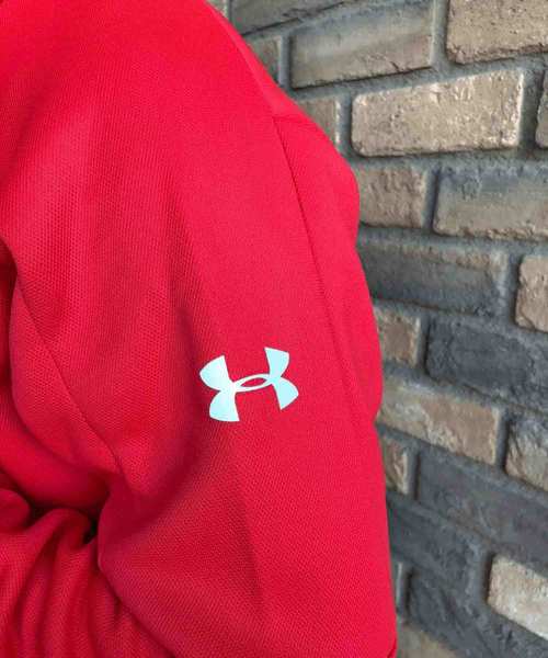 UNDER ARMOUR（アンダーアーマー）の「メンズ トレーニングパーカー / ニットフルジップフーディー（パーカー・メンズ・ライトグレー/ブラック/ネイビー/レッド・L/M/S/XL/XXL）」の13枚目の写真