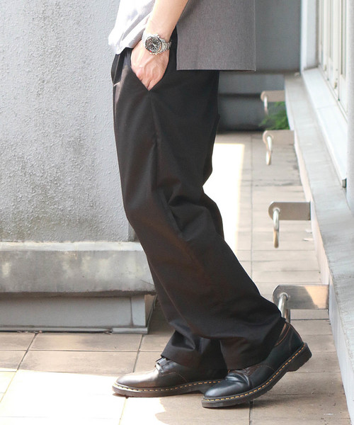 Confirm（コンファーム）の「Confirm / コンファーム ワイドタックパンツ（その他パンツ・メンズ・ブラック/グレー/ベージュ・S/M/L）」の9枚目の写真