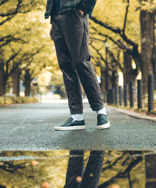 ABAHOUSE（アバハウス）の「【MYSELF ABAHOUSE】ストライプキルトウォームアップパンツ（その他パンツ・メンズ・グレー/チャコールグレー/ボルドー/モカ・S/M/L）」の3枚目の写真