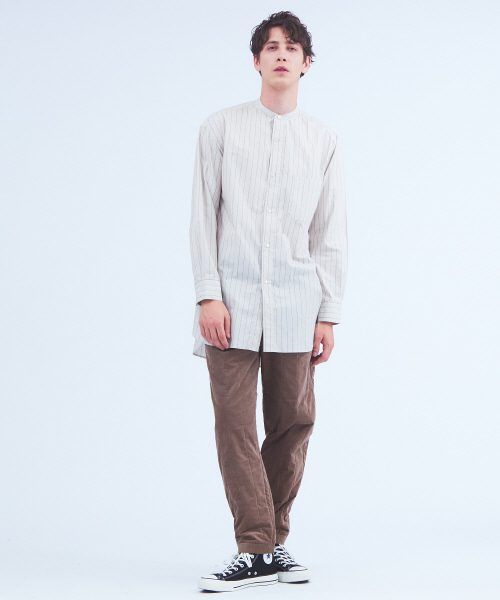 ABAHOUSE（アバハウス）の「【MYSELF ABAHOUSE】ストライプキルトウォームアップパンツ（その他パンツ・メンズ・グレー/チャコールグレー/ボルドー/モカ・S/M/L）」の14枚目の写真