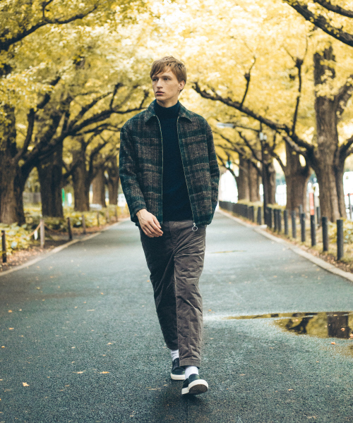 ABAHOUSE（アバハウス）の「【MYSELF ABAHOUSE】ストライプキルトウォームアップパンツ（その他パンツ・メンズ・グレー/チャコールグレー/ボルドー/モカ・S/M/L）」の17枚目の写真