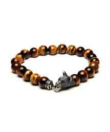 JAM HOME MADE | 十二支 数珠 ブレスレット タイガーアイ/メンズ/レディース/ユニセックス/SILVER925(ブレスレット)