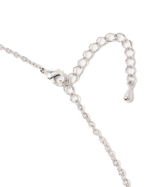 WEGO（ウィゴー）の「WEGO/3連プレートネックレス（ネックレス・メンズ・ブラック/シルバー・FREE）」の6枚目の写真