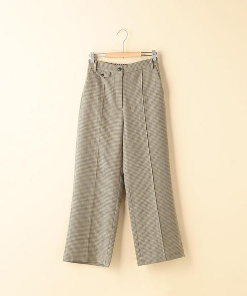 coen（コーエン）の「チェックセミワイドパンツ（その他パンツ・レディース・ブラウン/ブラック・LARGE/MEDIUM/SMALL）」の17枚目の写真