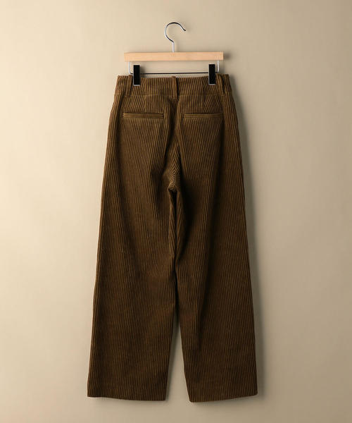 【美品】BY コーデュロイストレートパンツ　ブラウン BEAUTY&YOUTH UNITED ARROWS（ビューティーアンドユース