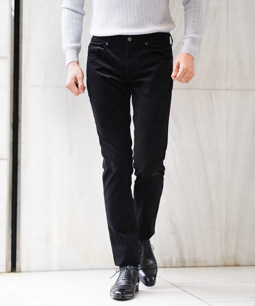 MICHEL KLEIN HOMME   （ミッシェルクランオム）の「パンツ（ビアンカラーニ コーデュロイ）（その他パンツ・メンズ・ブラック/ホワイト・46/48）」の14枚目の写真