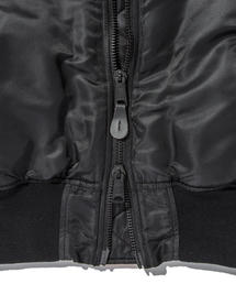 ALPHA（アルファ）の「＜ALPHA × monkey time＞ SIDE ZIP MA-1