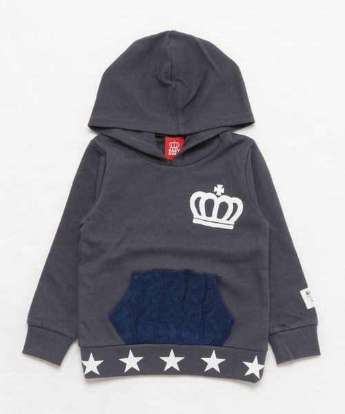 セール 王冠プリントパーカー 1438k パーカー Babydoll ベビードール のファッション通販 Zozotown