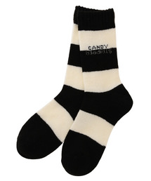 Candy Stripper | INVERSE LOGO BORDER ソックス(ソックス/靴下)