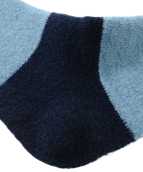 Candy Stripper（キャンディストリッパー）の「INVERSE LOGO BORDER ソックス（ソックス/靴下・レディース・ブラック/ネイビー/ピンク・FREE）」の8枚目の写真