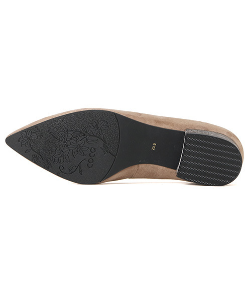 coca(ANDEX shoes product)(コカ)の「coca/ コカ ローヒール ポインテッドトゥ パンプス 119002(パンプス・レディース・ブラック/ホワイト/ベージュ/パープル・22.5cm/24.5cm/23.0cm/23.5cm/24.0cm/22cm)」の8枚目の写真