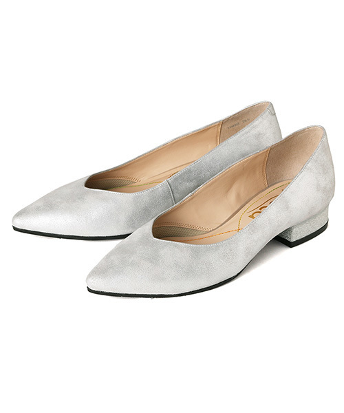 coca(ANDEX shoes product)(コカ)の「coca/ コカ ローヒール ポインテッドトゥ パンプス 119002(パンプス・レディース・ブラック/ホワイト/ベージュ/パープル・22.5cm/24.5cm/23.0cm/23.5cm/24.0cm/22cm)」の11枚目の写真