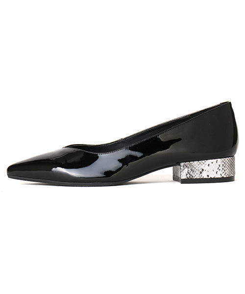 coca(ANDEX shoes product)(コカ)の「coca/ コカ ローヒール ポインテッドトゥ パンプス 119002(パンプス・レディース・ブラック/ホワイト/ベージュ/パープル・22.5cm/24.5cm/23.0cm/23.5cm/24.0cm/22cm)」の20枚目の写真