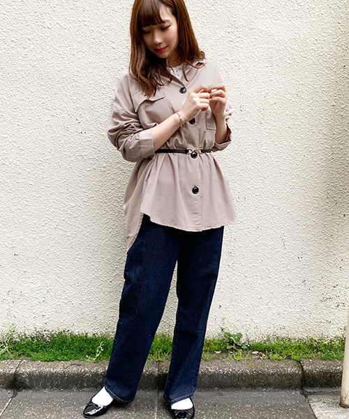 apres jour（アプレジュール）の「アソートビッグシャツ【ZOZOTOWN限定アイテム】（シャツ/ブラウス・レディース・その他/ライトベージュ/ベージュ/ラベンダー/モカ/ブラウン系その他/ナチュラル/ピンクベージュ・フリー）」の15枚目の写真