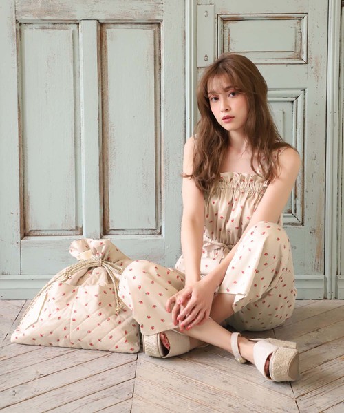 いちごサロペット one after another NICE CLAUP（ワンアフターアナザーナイスクラップ