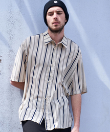 Luv maison | マルチストライプビッグシャツ(シャツ/ブラウス)