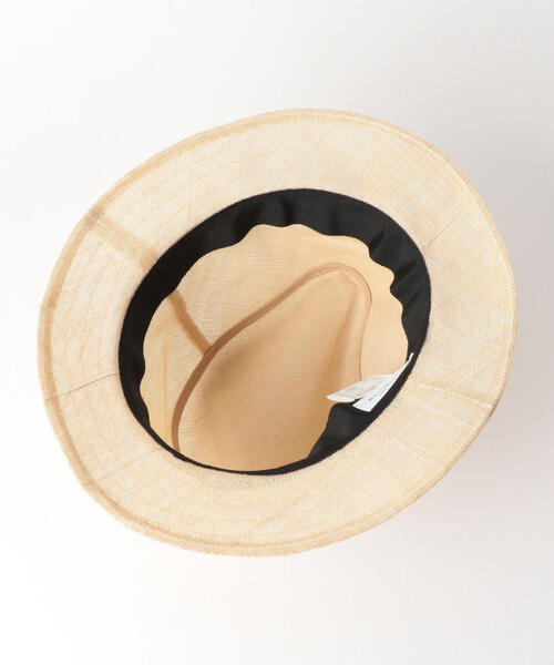 BEAUTY&YOUTH UNITED ARROWS（ビューティーアンドユースユナイテッドアローズ）の「BY リゾート ハット（ハット・メンズ・ブラック/ナチュラル・FREE）」の6枚目の写真