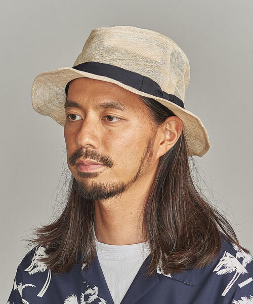 BEAUTY&YOUTH UNITED ARROWS（ビューティーアンドユースユナイテッドアローズ）の「BY リゾート ハット（ハット・メンズ・ブラック/ナチュラル・FREE）」の9枚目の写真