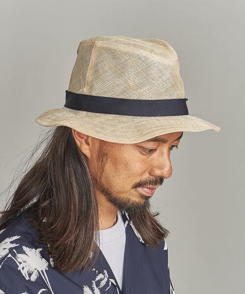 BEAUTY&YOUTH UNITED ARROWS（ビューティーアンドユースユナイテッドアローズ）の「BY リゾート ハット（ハット・メンズ・ブラック/ナチュラル・FREE）」の7枚目の写真