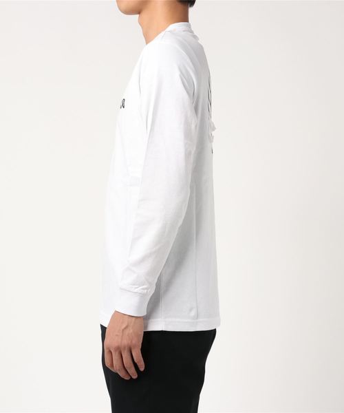 NANO universe(ナノユニバース)の「:大関TシャツLS type1(Tシャツ/カットソー・メンズ・ネイビー/ホワイト・M/S/L/XL)」の3枚目の写真