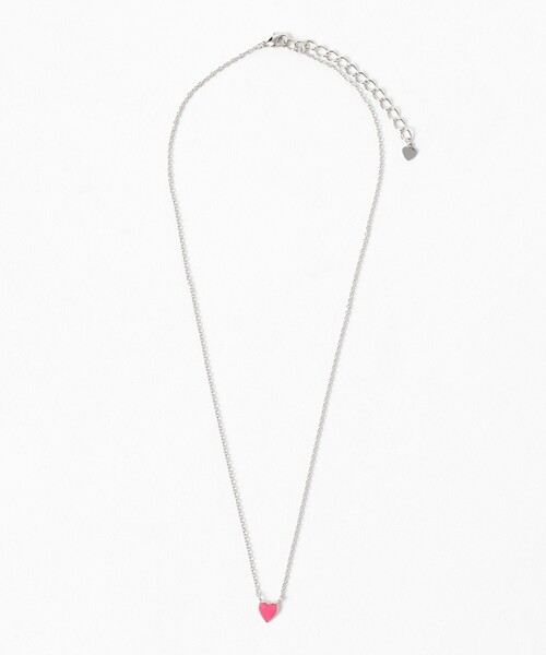 Ray BEAMS（レイビームス）の「プチ エポハート ネックレス（ネックレス・レディース・ピンク/レッド系その他/ホワイト/レッド/ブルー/ブラック/ゴールド/パープル/ブルー系その他2/オフホワイト/イエロー・ONE SIZE）」の17枚目の写真