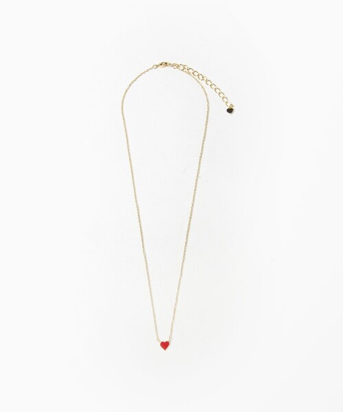 Ray BEAMS（レイビームス）の「プチ エポハート ネックレス（ネックレス・レディース・ピンク/レッド系その他/ホワイト/レッド/ブルー/ブラック/ゴールド/パープル/ブルー系その他2/オフホワイト/イエロー・ONE SIZE）」の21枚目の写真