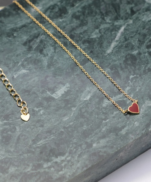 Ray BEAMS（レイビームス）の「プチ エポハート ネックレス（ネックレス・レディース・ピンク/レッド系その他/ホワイト/レッド/ブルー/ブラック/ゴールド/パープル/ブルー系その他2/オフホワイト/イエロー・ONE SIZE）」の12枚目の写真