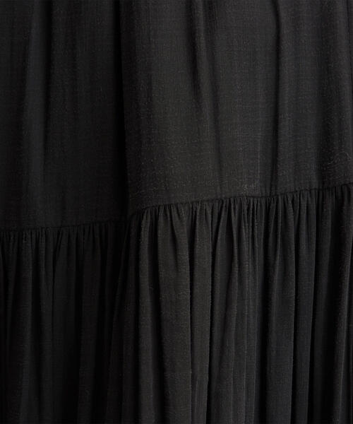 green label relaxing（グリーンレーベルリラクシング）の「FFC ヨウリュウ ギャザー スカート ※（スカート・レディース・ブラック/ブラウン/ナチュラル/ターコイズブルー・36/38）」の21枚目の写真