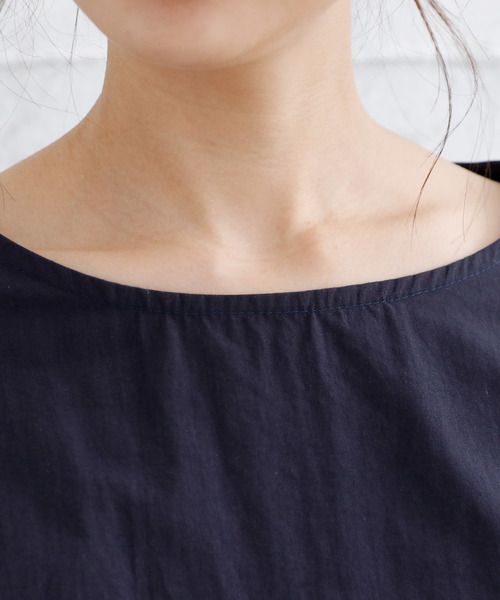 Girly Doll（ガーリードール）の「ウエストブラウジング ワンピース（ワンピース・レディース・ネイビー/ブルー系その他/キャメル/イエロー系その他・FREE）」の9枚目の写真