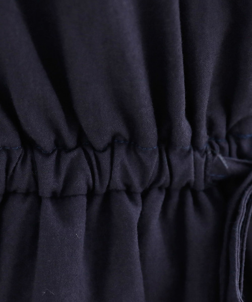 Girly Doll（ガーリードール）の「ウエストブラウジング ワンピース（ワンピース・レディース・ネイビー/ブルー系その他/キャメル/イエロー系その他・FREE）」の12枚目の写真