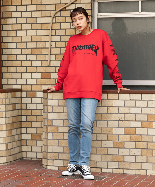 THRASHER/スラッシャー MULTI-E CREW SWEAT スウェット