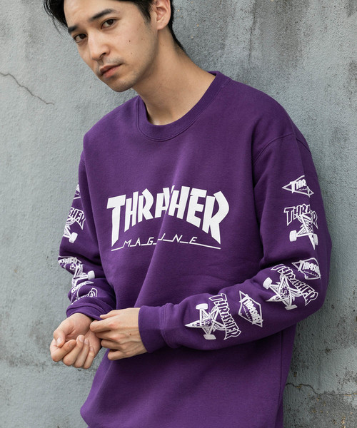 THRASHER/スラッシャー MULTI-E CREW SWEAT スウェット