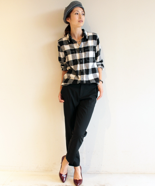 BEAUTY&YOUTH UNITED ARROWS(ビューティーアンドユースユナイテッドアローズ)の「BYBC ∵ネルチェックシャツ◆(シャツ/ブラウス・レディース・オフホワイト/ネイビー/レッド/その他1/その他2・SMALL/MEDIUM)」の10枚目の写真