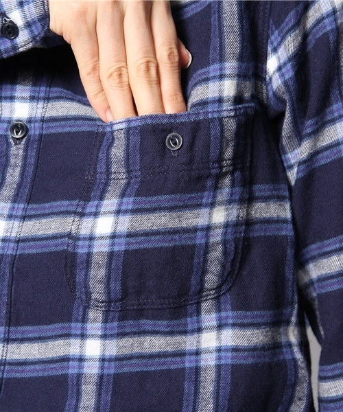 BEAUTY&YOUTH UNITED ARROWS(ビューティーアンドユースユナイテッドアローズ)の「BYBC ∵ネルチェックシャツ◆(シャツ/ブラウス・レディース・オフホワイト/ネイビー/レッド/その他1/その他2・SMALL/MEDIUM)」の20枚目の写真