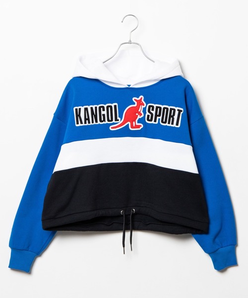 KANGOL（カンゴール）の「∴WEGO/KANGOL SPORT別注カラードロストパーカー（パーカー・レディース・グリーン/レッド/ブラック/イエロー/ブルー・FREE）」の21枚目の写真