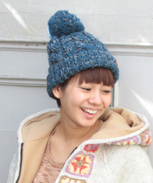 チチカカ | ペルーテープMIXニッティングキャップ(ニットキャップ/ビーニー)