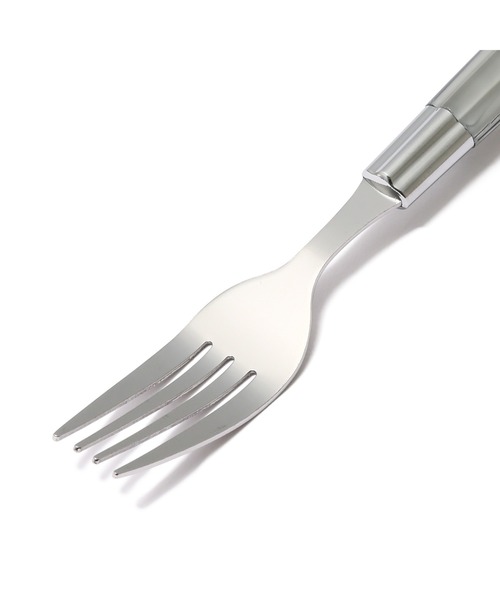 Francfranc（フランフラン）の「コニー カトラリー 8本セット レイヤード グレー（カトラリー・レディース・グレー・FREE）」の3枚目の写真