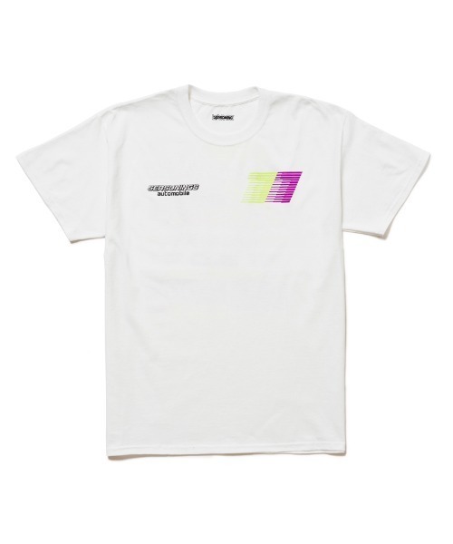 SEASONING(シーズニング)の「seasoning / GIONO S/S TEE AUTOMOBILE(Tシャツ/カットソー・メンズ・ホワイト/ブラック・MEDIUM/LARGE/X-LARGE)」の2枚目の写真
