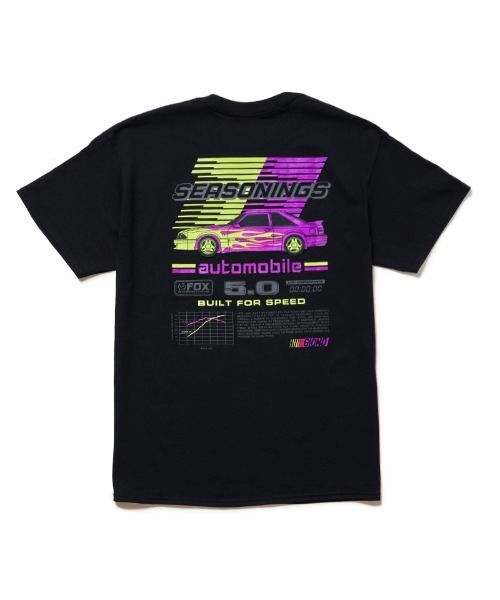 SEASONING(シーズニング)の「seasoning / GIONO S/S TEE AUTOMOBILE(Tシャツ/カットソー・メンズ・ホワイト/ブラック・MEDIUM/LARGE/X-LARGE)」の8枚目の写真