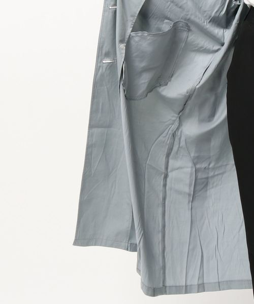 KOBE LETTUCE（コウベレタス）の「シャイニーツイルトレンチコート（トレンチコート・レディース・ベージュ/カーキ/ブルー/アイボリー・FREE）」の5枚目の写真