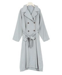 シャイニーツイルトレンチコート