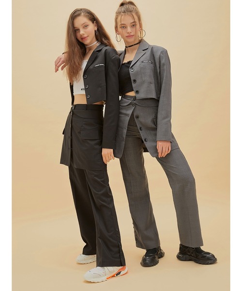 CRANK（クランク）の「『CRANK』CROP BLAZER/クロップド丈 ショート 