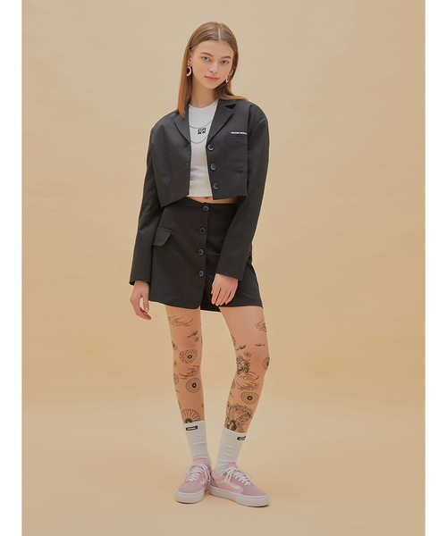 CRANK（クランク）の「『CRANK』CROP BLAZER/クロップド丈 ショート 