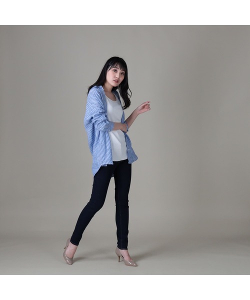 Levi's（リーバイス）の「【Levi's】「711」 スキニーデニムパンツ（デニムパンツ・レディース・ダークインディゴブルー・24inch/25inch/26inch/27inch）」の6枚目の写真