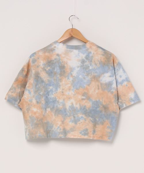 WEGO（ウィゴー）の「WEGO/タイダイワイドショートTシャツ（Tシャツ/カットソー・レディース・ピンク/パープル/ブルー・FREE）」の6枚目の写真